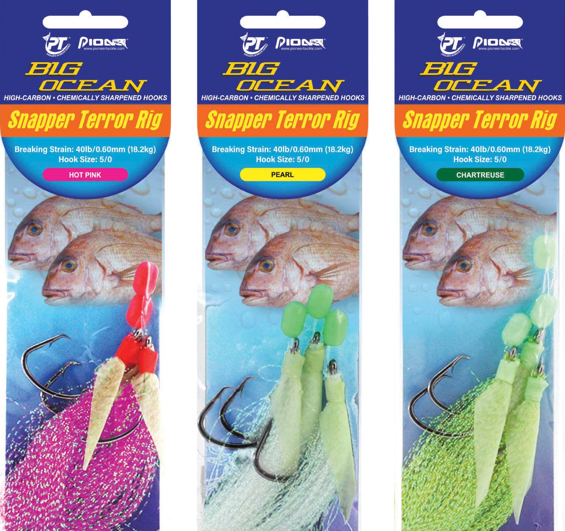 Pioneer Big Ocean Snapper Terror Rig Viva Fishing Australia